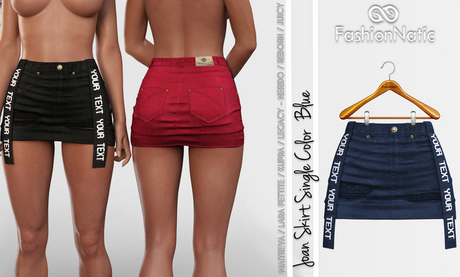 Second Life Marketplace - Joan Skirt Blue - Maitreya Lara, Lara Petite